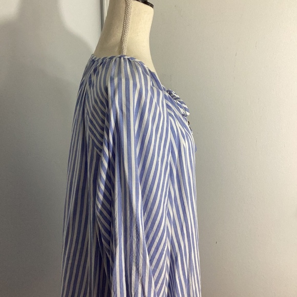 H&M WOMAN SIZE XL RELAXED FIT MINI DRESS TUNIC LONG BALOON SLEEVES - Picture 8 of 12